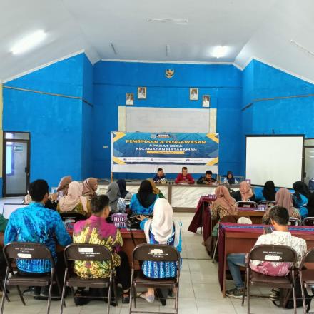 Pembinaan dan Pengawasan Aparat Desa Se-Kecamatan Mataraman