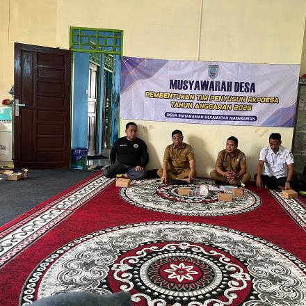 Rapat Pembentukan TIM Penyusun RKPDesa