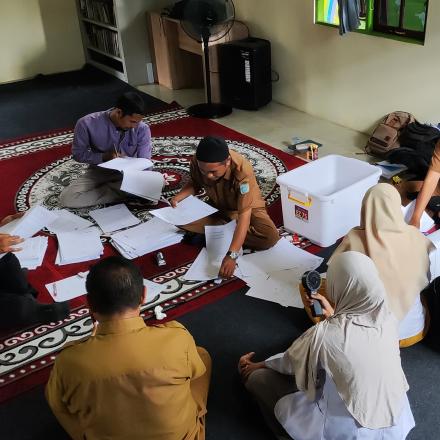 Evaluasi APBDesa 2025 dari TIM Kecamatan Mataraman