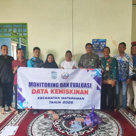 Monitoring Dan Evaluasi Data Kemiskinan Desa Mataraman