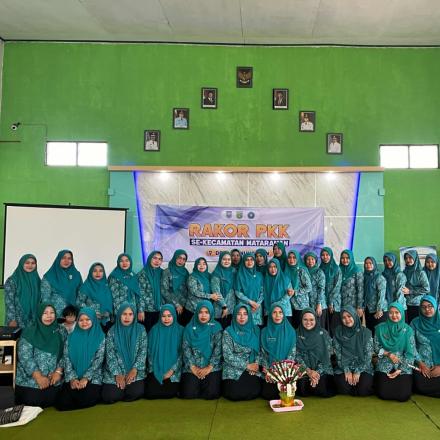 Rapat Koordinasi se-Kecamatan Mataraman di Desa Gunung Ulin