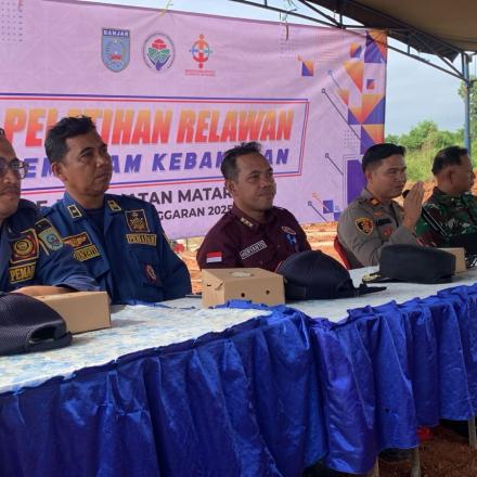 Pelatihan Relawan Pemadam Kebakaran Se-Kecamatan Mataraman