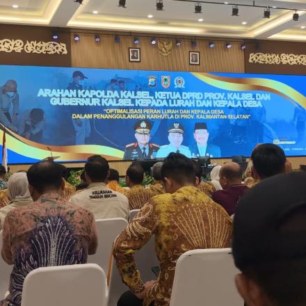  Optimalisasi Peran Lurah dan Kepala Desa Dalam Penanggulangan Kalhutra