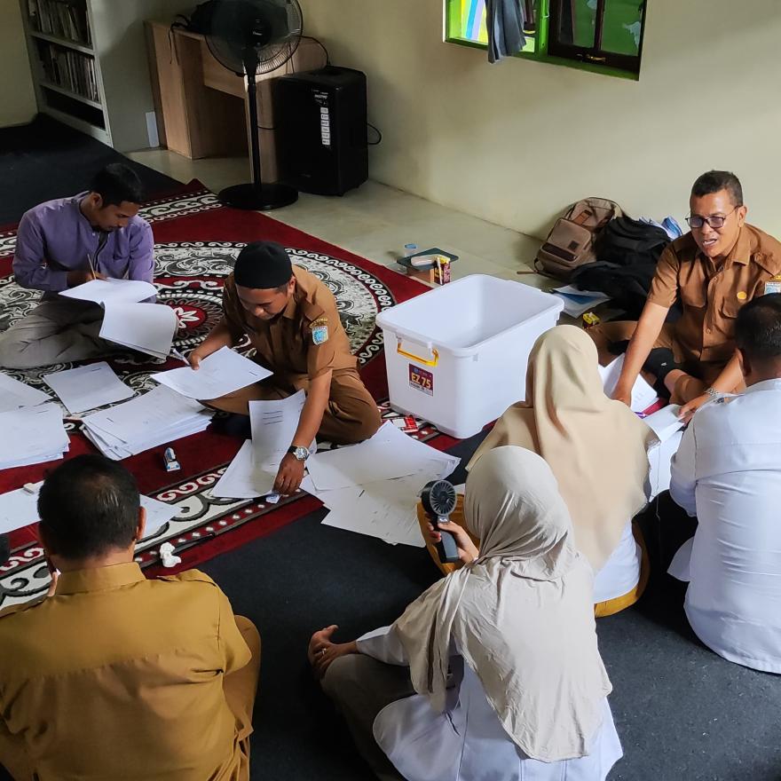 Evaluasi APBDesa 2025 dari TIM Kecamatan Mataraman